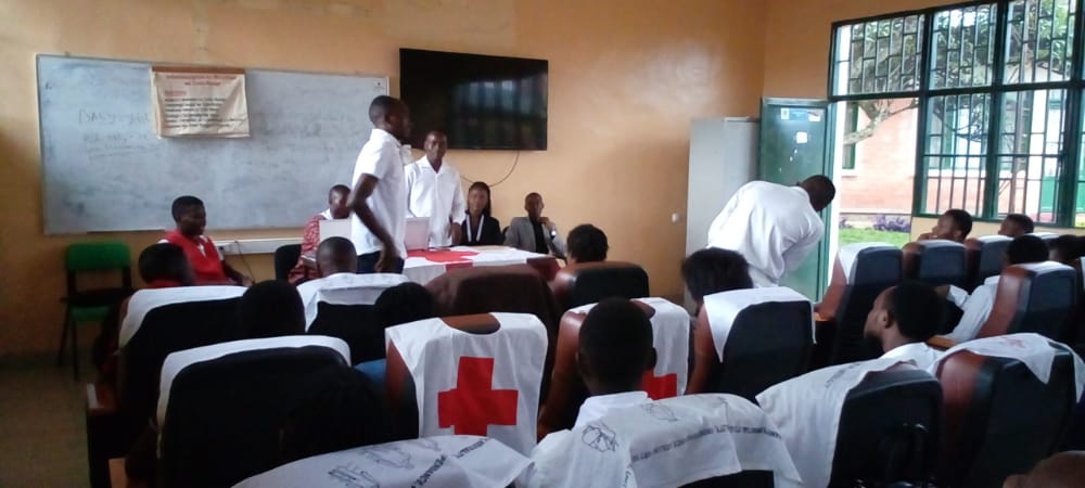RemeraUr's tweet photo. What a nice day was this! @Rwandaredcross @Uni_Rwanda 
we will miss this event🥰. Thanks you all for making our day🙏#Redcross all over the world✅ https://t.co/SWjEVsKhhV