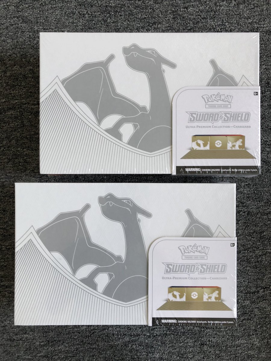 Only 1 week late picking up my GameStop preorder 😅🔥🔥 #charizard #ultrapremiumcollection #upc #pokemon  #pokemontcg