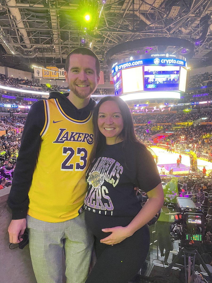 Lakers lost last night but we still had fun 🏀