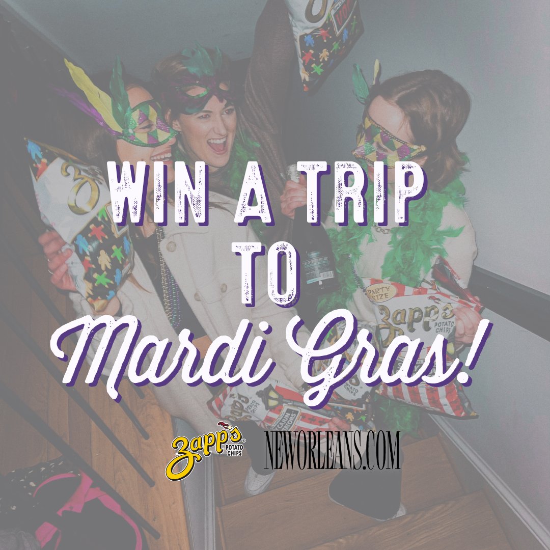 There’s no place like NOLA. That’s why we’re teaming up with @visitneworleans to give you a once in a lifetime trip to Mardi Gras! Check out our fal.cn/3tmw7 to enter. 💛