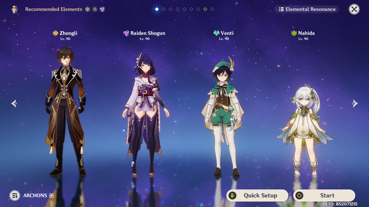 My Archons are now complete 🥰✨