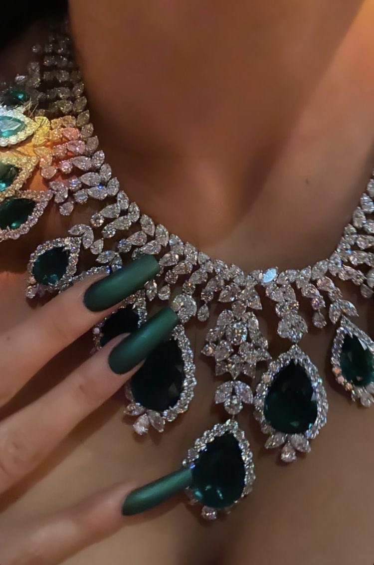 Buy Kiara Advani Emerald CZ Diamond Bridal Necklace, American Diamond  Wedding Necklace, Cz Jewelry, Indian, Pakistani, Punjabi Wedding Jewelry  Online in India - Etsy
