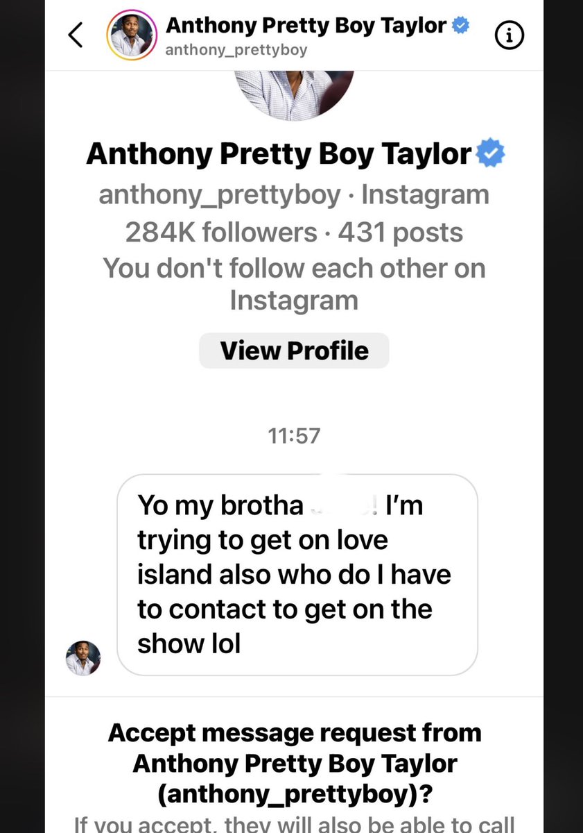 You would LOVE to be love island king like me sunshine 😉