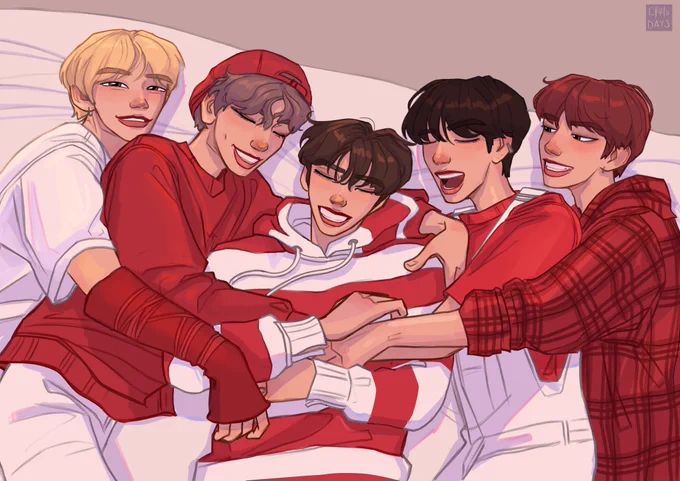  #TXT #TOMORROW_X_TOGETHER #TXTfanart 