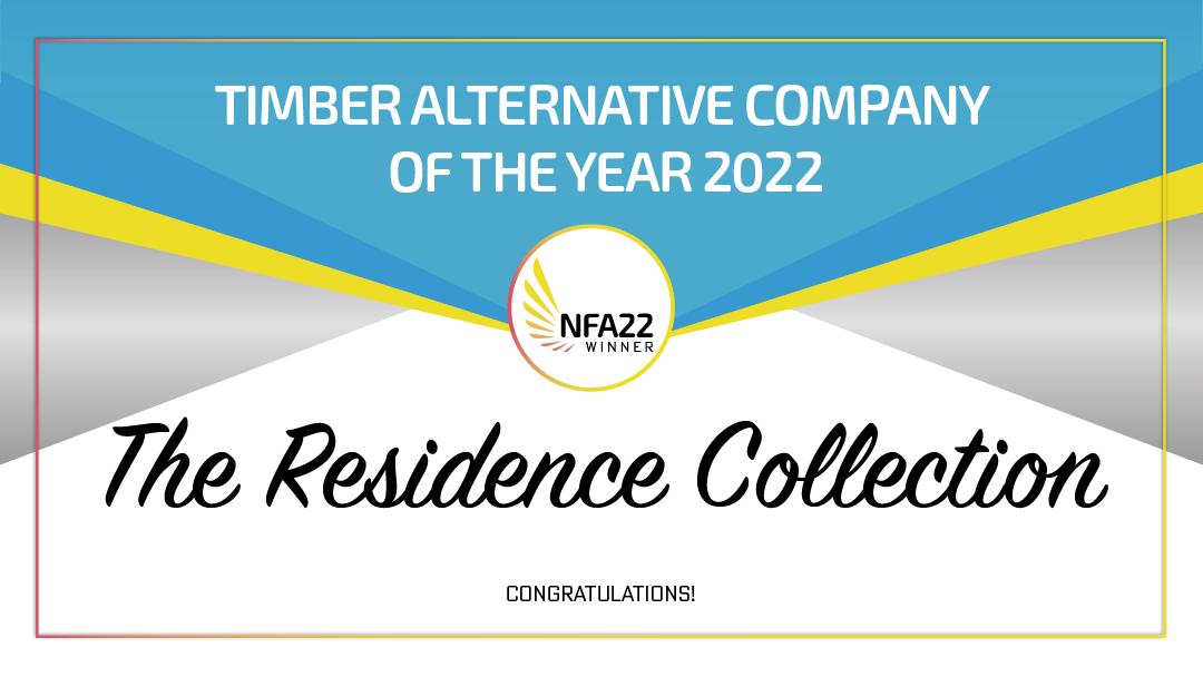 NatFenAwards's tweet photo. Timber alternative company is awarded to @residence9 congrats! #winnersevent #nfa22 https://t.co/Rff2MnTeVw