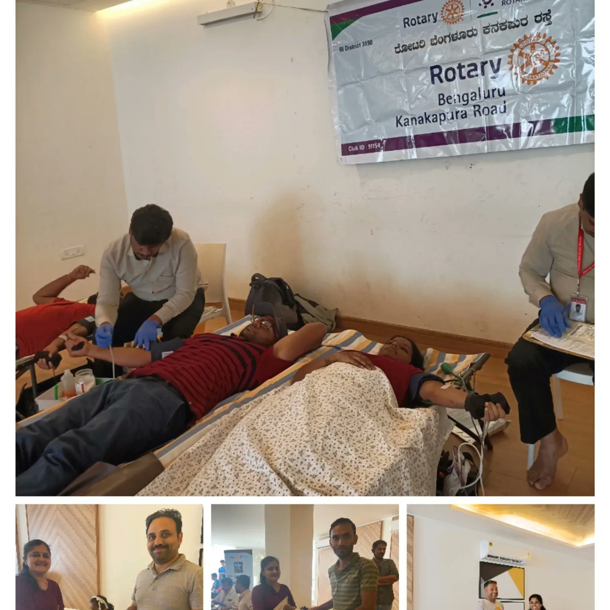 RotaryKPRoad's tweet photo. Every drop of blood donated might save someone's life. Proud to have 35+ donors in the voluntary blood donation program held by us along with @IndianRedCross Karnataka https://t.co/7AWWUcjWEp