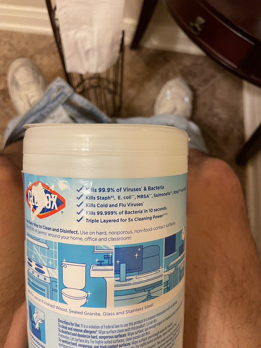 y’all think this can kill syphilis too? just curious…