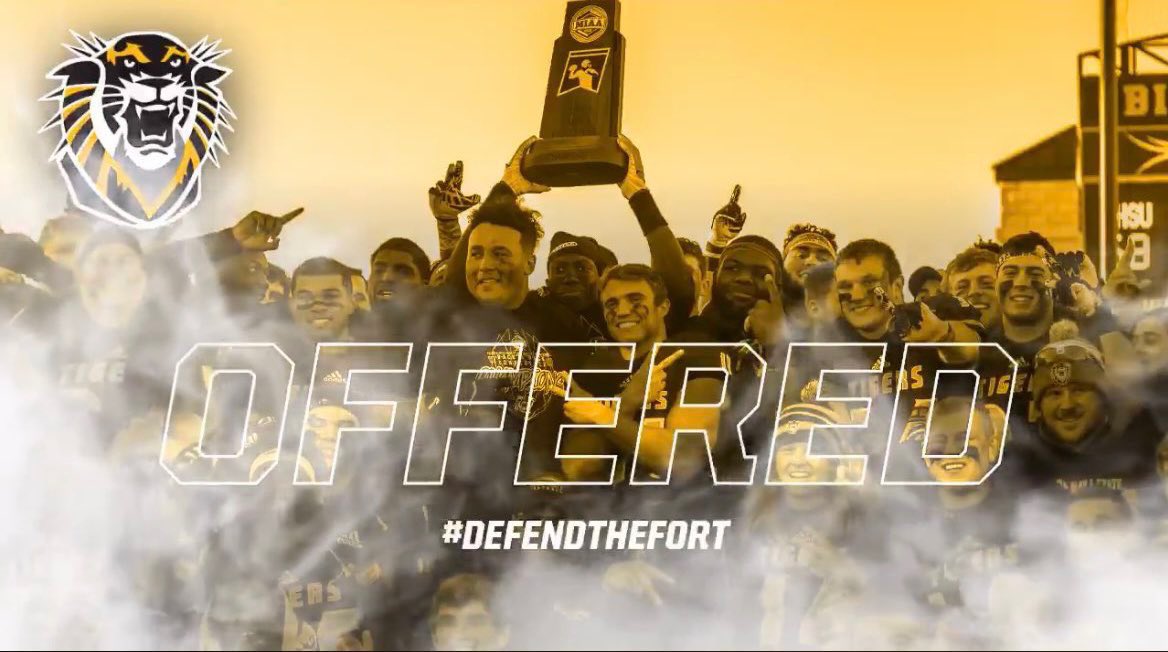 Blessed to receive an offer from <a href="/FortHaysState/">Fort Hays State University</a> <a href="/FHSUFootball/">FHSU Football</a> <a href="/HCFHSUFB/">Coach Brown 🐯🏈</a>