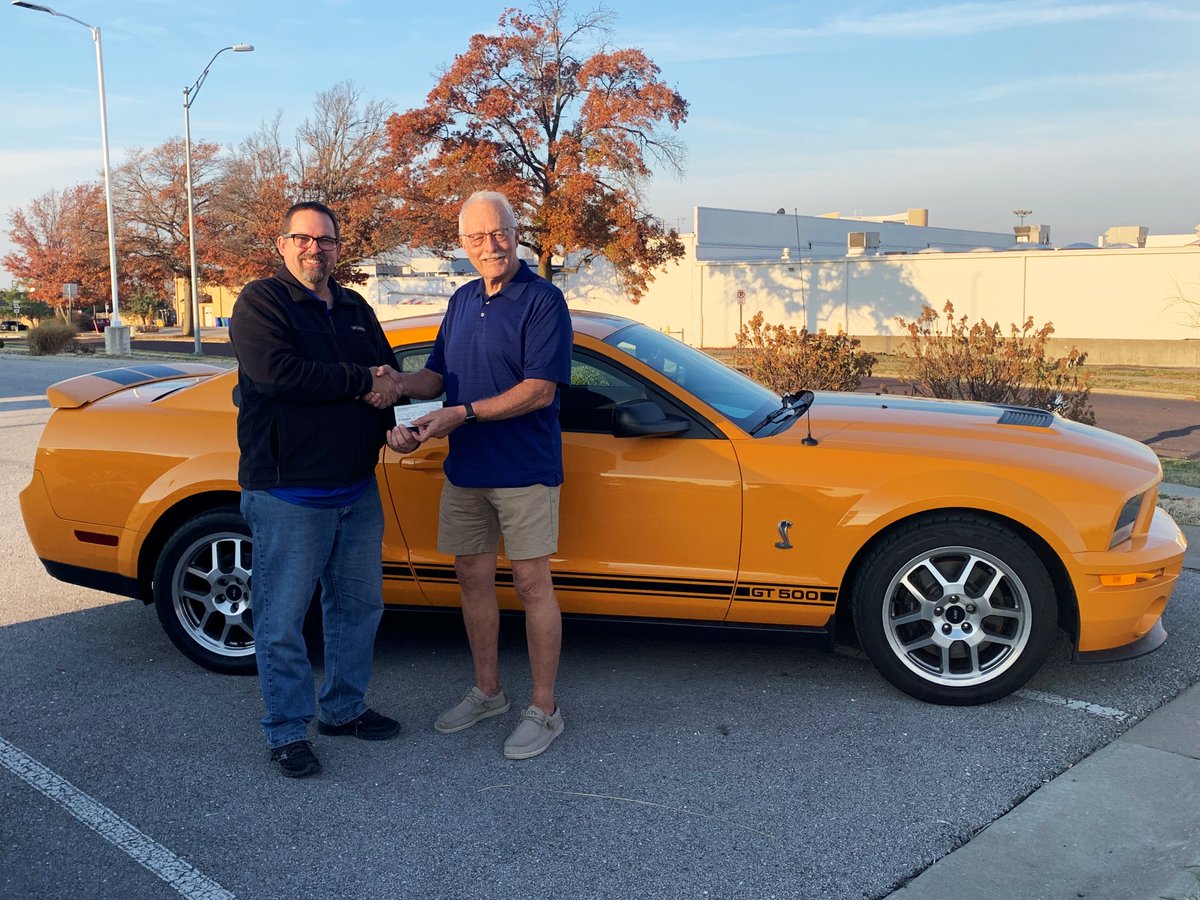 We just received a very generous donation from the Central Missouri Mustang and Ford Club!  This has been the third year that they have generously supported the Mid-Missouri Fisher House!!  Thank you so very much!!!    🇺🇸