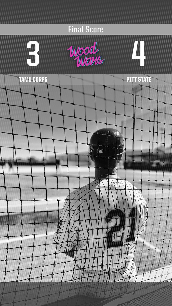 Final: <a href="/PSUClubBaseball/">Pitt State Club Baseball</a> takes down <a href="/Corps_Baseball/">Texas A&M- Corps Baseball</a>, 4-3 is your final. The GoRillas win their opener.