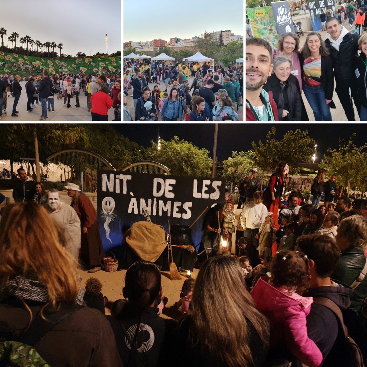 La participació veïnal i la cultura popular invaeix es parc de Sa Riera. Milers de families disfruten dels tallers, contacontes, ballades, passacarrers,... i d'aquí una horeta, dimonis! 👹 
Enhorabona <a href="/mabarcelocortes/">Miquel Àngel Barceló Cortés</a> i totes les entitats que ho feis possible!!!