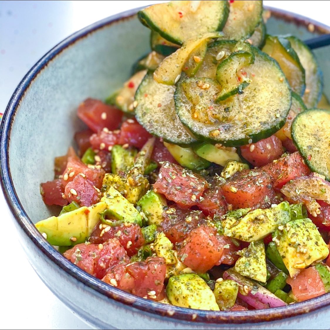 LittleBigDiner's tweet photo. It’s a poke kinda day! 🍣🍚🥒 https://t.co/86QhsZZ7mk