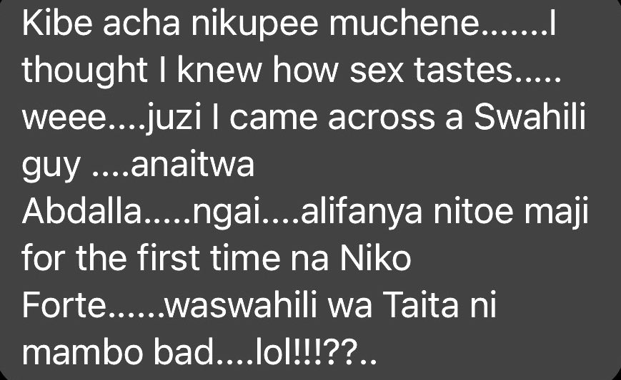 Andrew Kibe tweet media