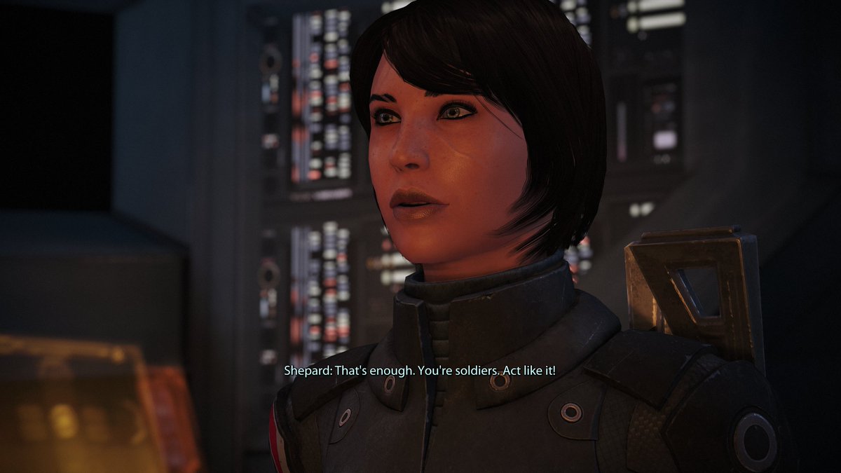 WarlockPascal's tweet image. // Alessia Shepard! Renegade Soldier. Catch me hyperfixating on ME again, shame on you @Zer0FuxGiv3n for enabling me