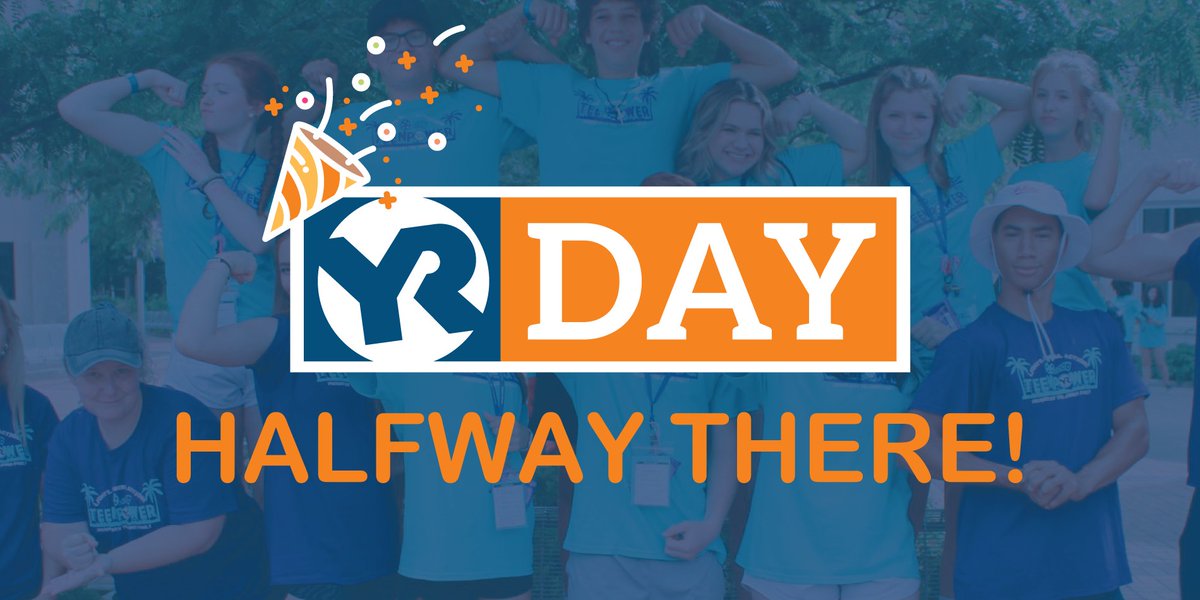 We are HALFWAY to our $35,000 #YRday goal! Help us get the rest of the way by donating at fundly.com/yrday2022