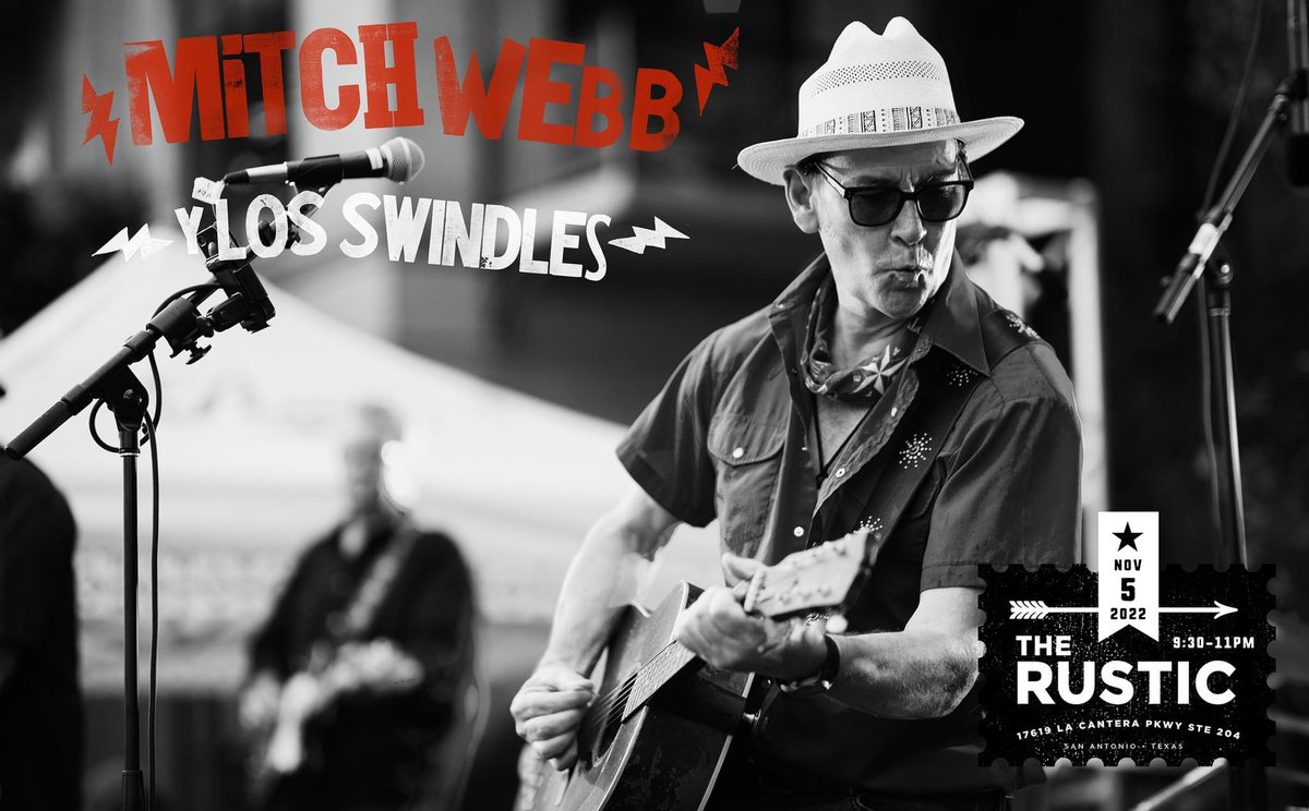 WebbSwindles's tweet photo. Tonight November 5th at The Rustic! https://t.co/PnK7wZlKSO