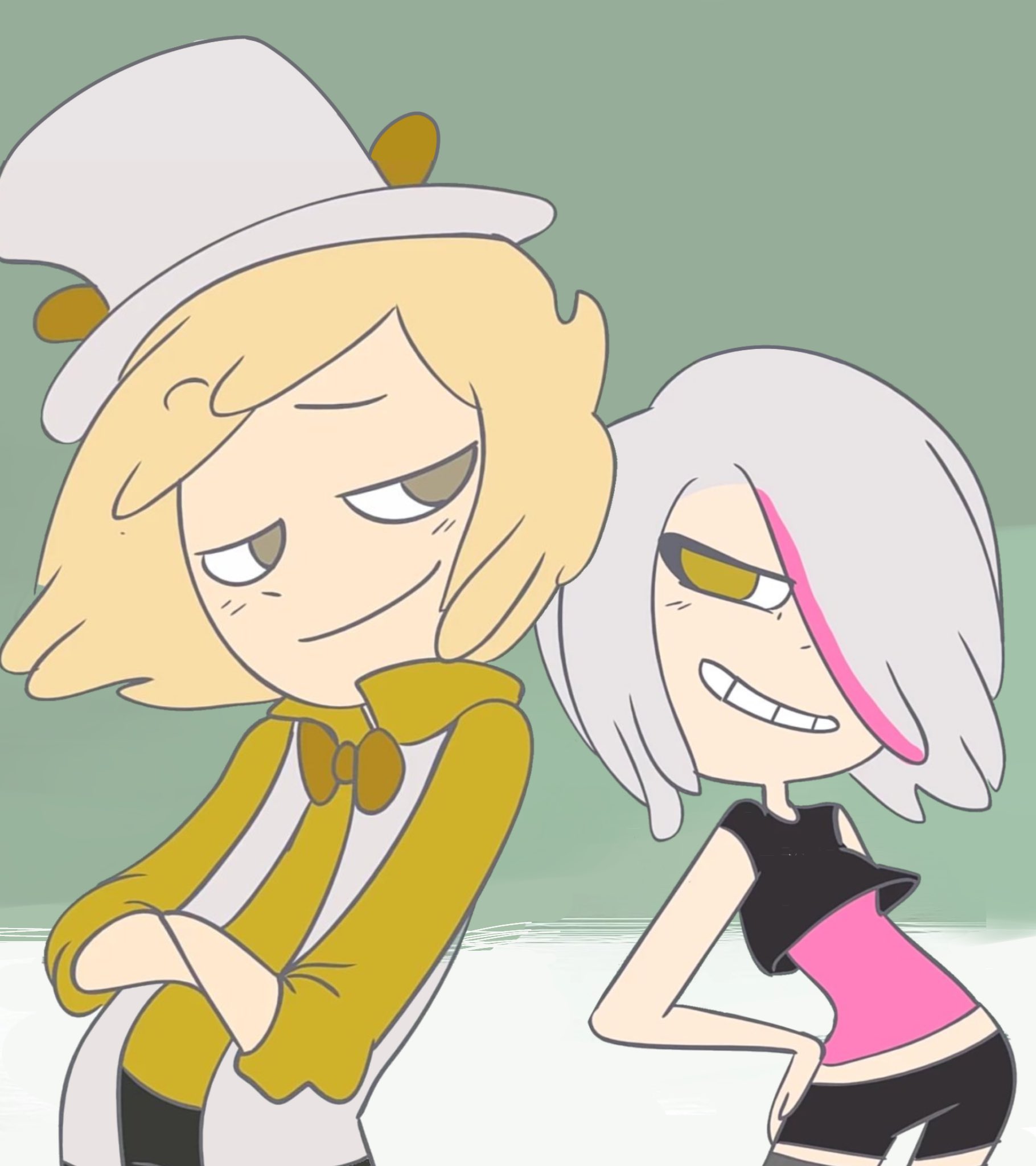 Your Fav Is T4t On Twitter Meg And Evelyn From Fnafhs Fhs Are T4t