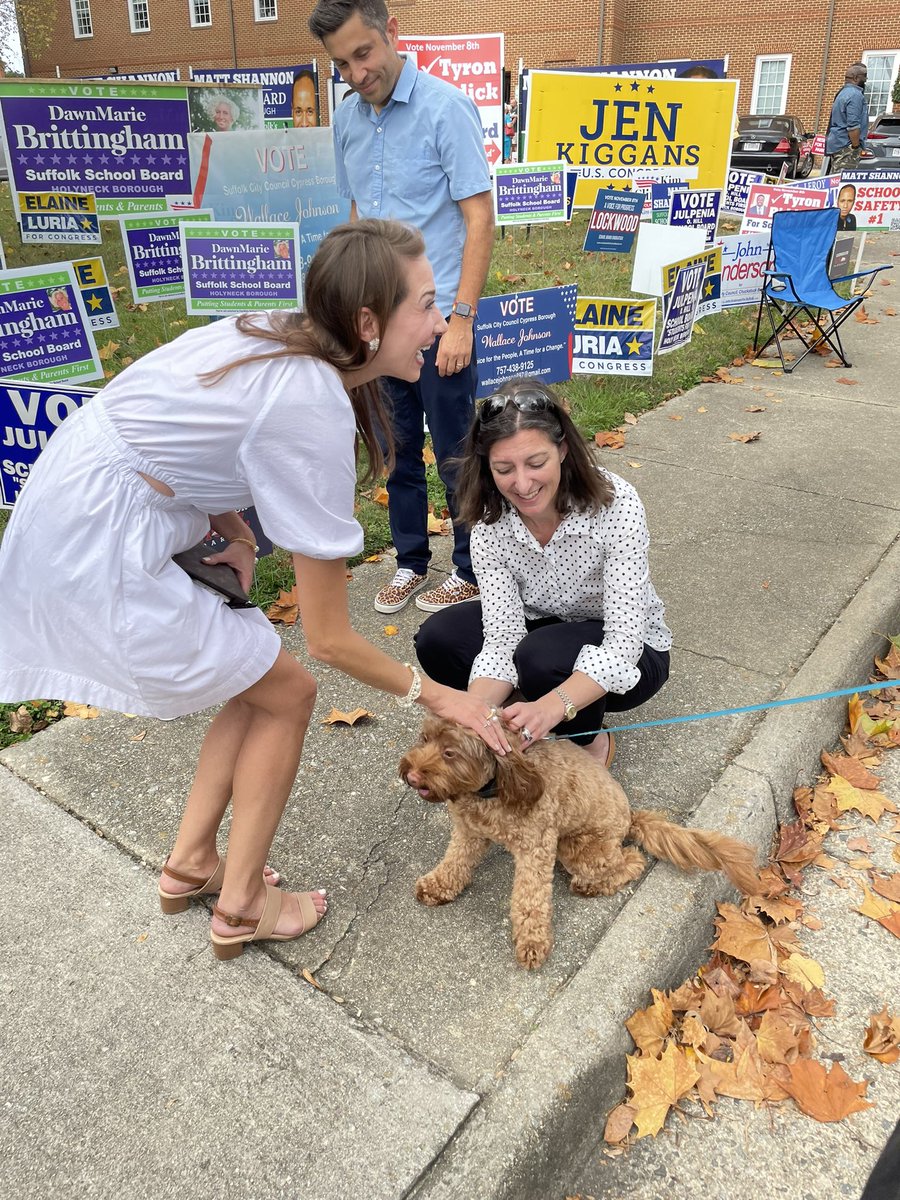 It’s a beautiful day to get out and vote, Suffolk!!