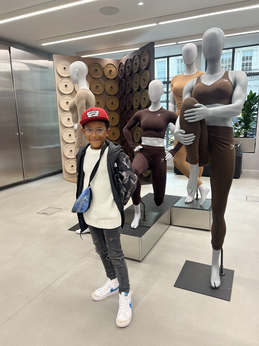 Great visit to <a href="/Gymshark/">Gymshark</a> ‘s new store on Regents Street. So much work has gone into representation and although we wish this was the norm, for now it’s not.