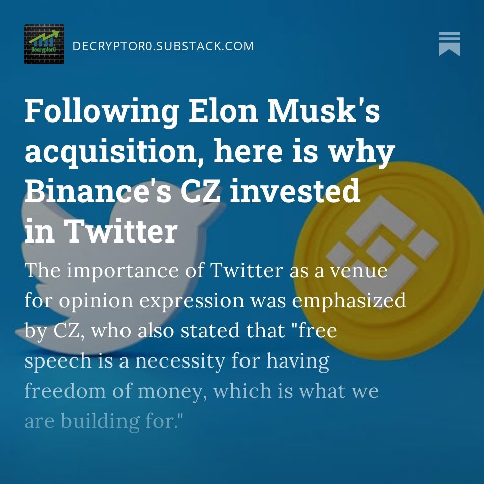 Decryptor_01's tweet photo. https://t.co/qPLAc77aXF
#bluebirdindex #cryptocurrency #TwitterLayoffs #ElonMusk #cz_binance #BinanceTTC https://t.co/O4pVoM7nEY
