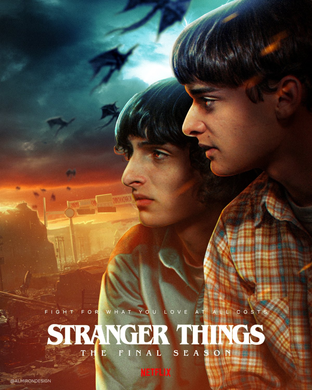 Stranger News on X: THE FINAL BATTLE. SEASON 5. 2024. #StrangerThings   / X