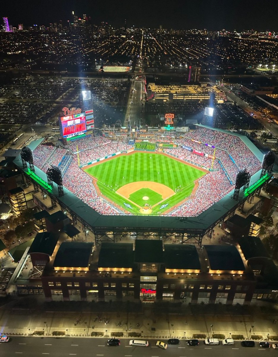 PPDAviation's tweet photo. You have an entire city there with you @Phillies. Let's go!! #Phillies #WorldSeries #RedOctober @visitphilly @PhilliesCBP @PhillyPolice @LFFStadium @MLB https://t.co/xIQWvIzTT6