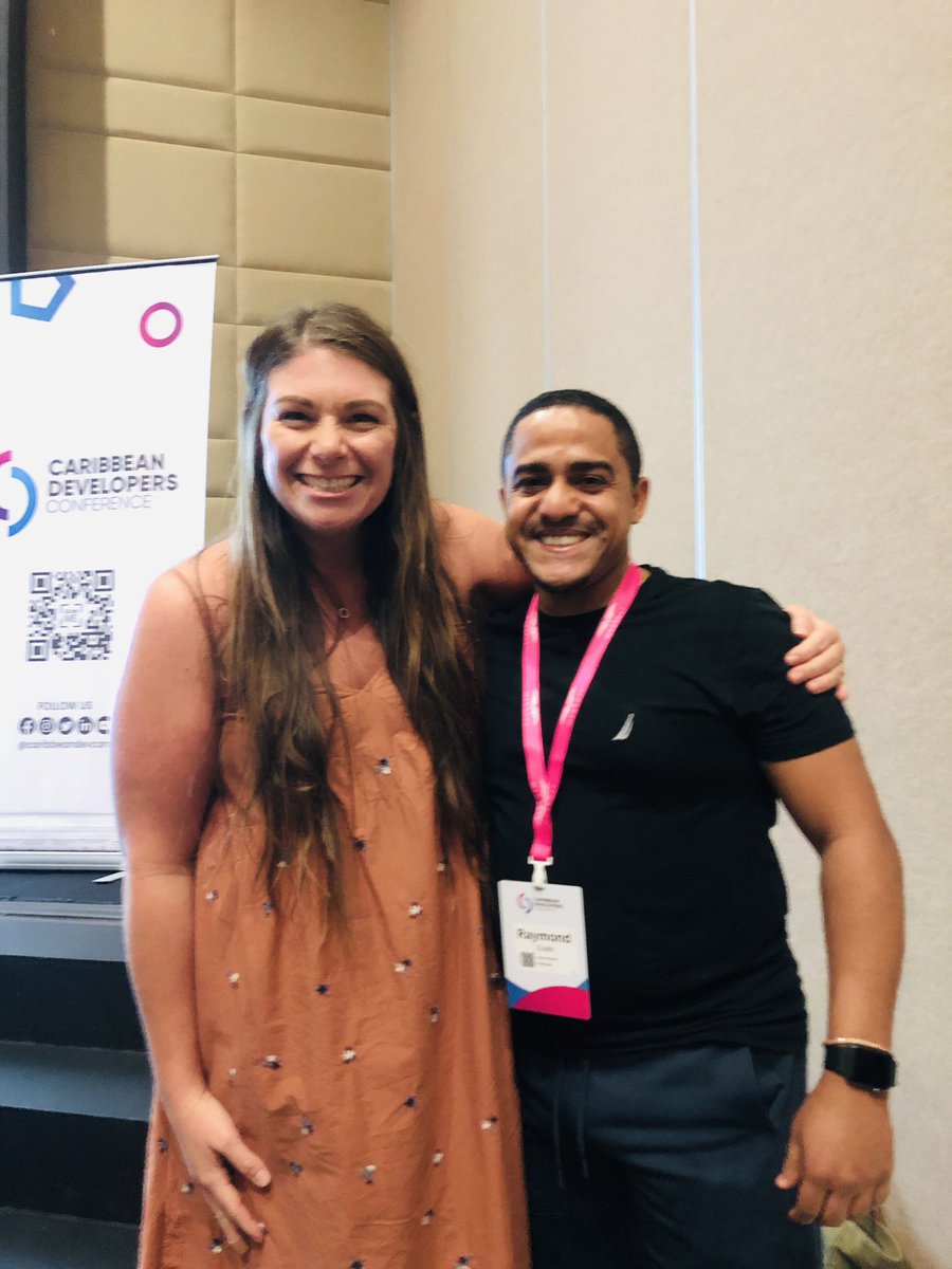 👏🏼 <a href="/AlyssaNicoll/">Alyssa Nicoll</a> <a href="/RaymondCoplin/">Raymond Coplin 🅰️</a> at <a href="/caribbeandevcon/">Caribbean Developers Conference</a> 🌊🏖 #angular #community #DominicanRepublic