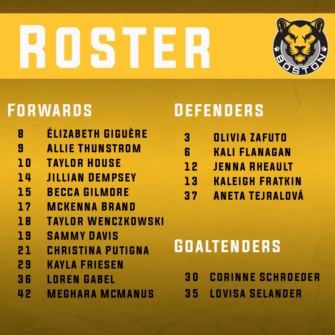 TheBostonPride's tweet photo. Our opening night roster https://t.co/8bwfN5aV5l