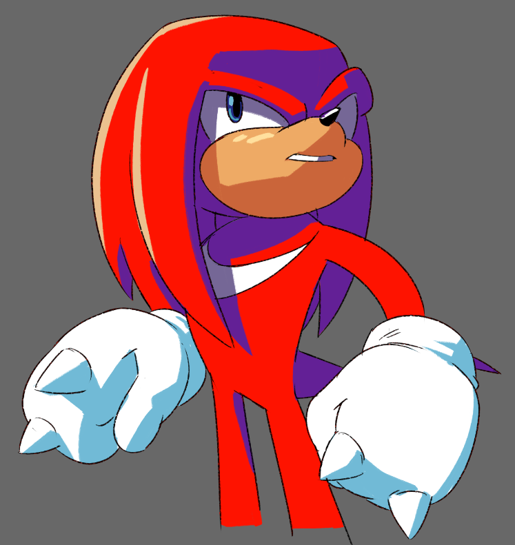 「all i can give you is this knuckles sket」|CryoGXのイラスト