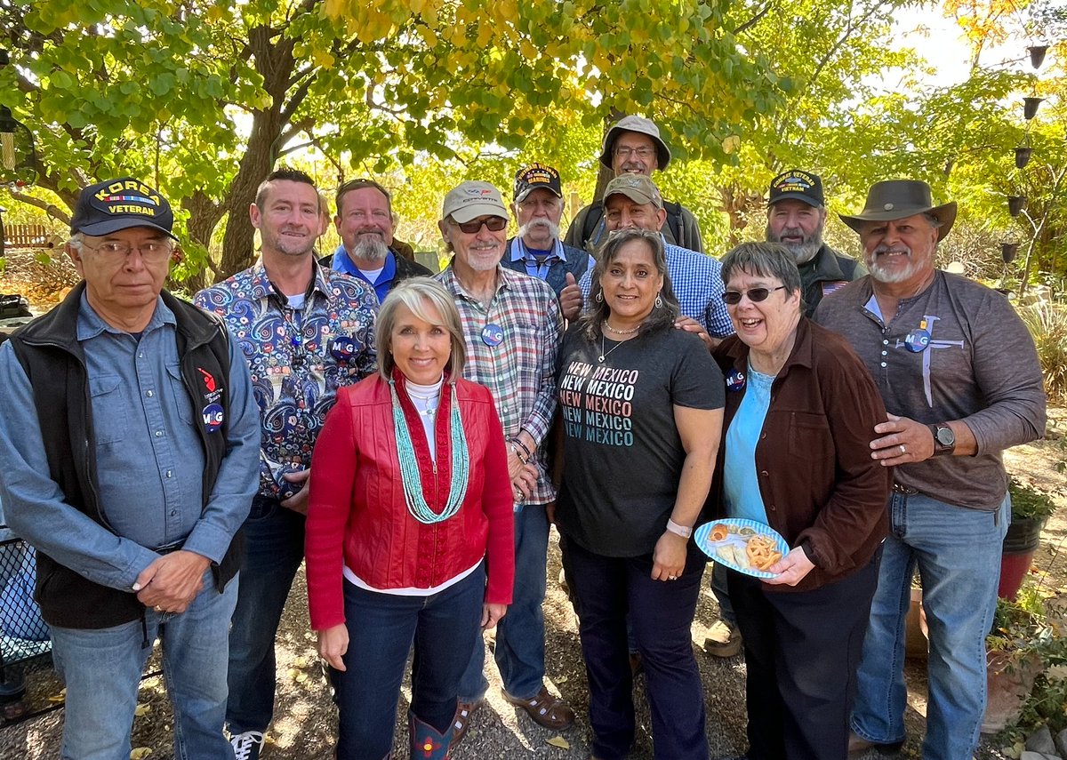 Michelle4NM's tweet photo. Kicked off GOTV Saturday with friends and supporters in Alamogordo. New Mexicans know what’s at stake on Election Day and they’re ready to send me back to the Roundhouse. Special thank you to @LtGovMorales for joining us! https://t.co/zmu3dUoL70