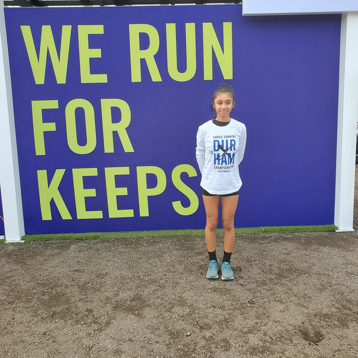 A personal best for Riyaa on a tough, hilly course! Way to go! <a href="/LASSeagles/">LASSeagles</a> <a href="/LASSinspires/">LASS inspires...</a>
