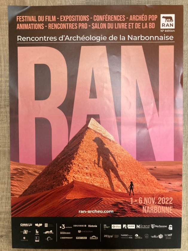 In Narbonne for the RAN festival. A wonderful place but also I’m not sure I’ve ever seen such an eclectic interdisciplinary series of events!