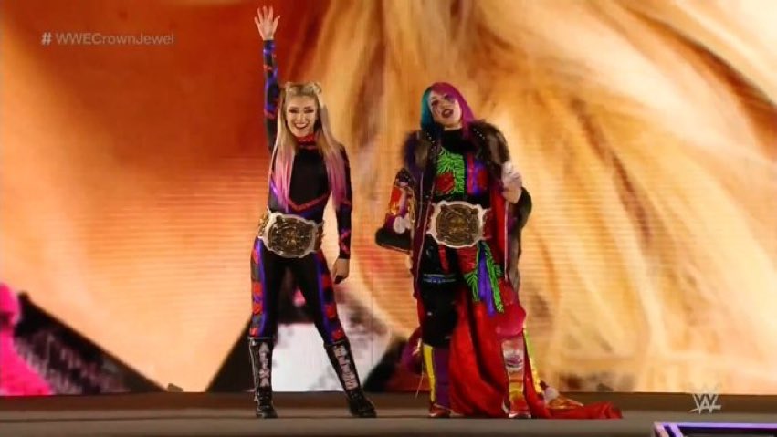 JonnyLeTran5's tweet photo. Twisted Empress ๐ #WWERaw #SmackDown #WWECrownJewel #TwistedEmpress #AlexaBliss #Asuka #beautiful https://t.co/GcFWwkDX61