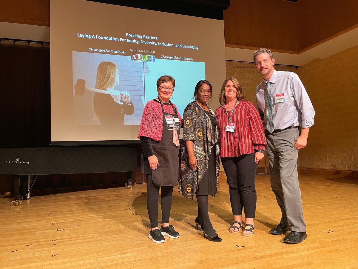 Thank you to Keynote Speaker Dr. Wanda Knight who lead an informative and thought provoking talk on breaking barriers in all aspects of life.