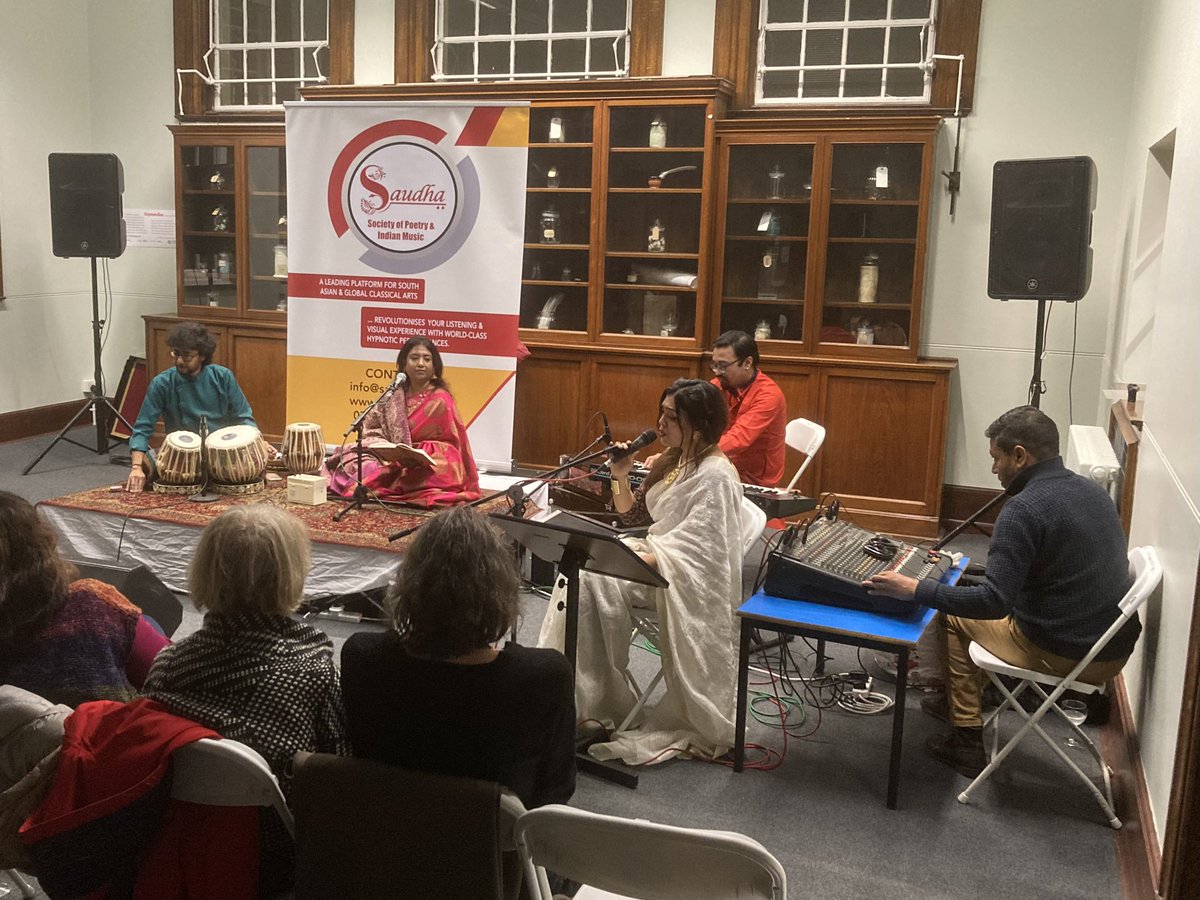 KeatsHouse's tweet photo. Saudha Bangla Music Festival is what #KeatsInspired is all about: interpreting Keats’s poetry through different art forms - tonight it’s Indian Classical music and tabla - and making it relevant to everyone today. Thank you @Saudha01 for bringing your creativity to @KeatsHouse! https://t.co/RuiVRHgLx3