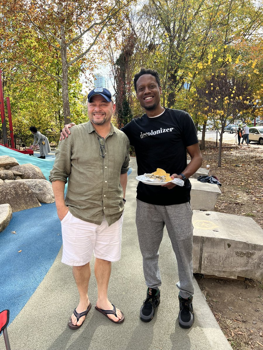 Guess who joined us at the DPS Latinx Fall Social at Central Park today. Thank you, Dr. Bullock, for the continuing support of our PLN <a href="/DKelvinB/">Kelvin Bullock</a> <a href="/DrJoseCardoza/">Dr. Jose Cardoza</a> <a href="/DurhamPublicSch/">Durham Public Schools</a>