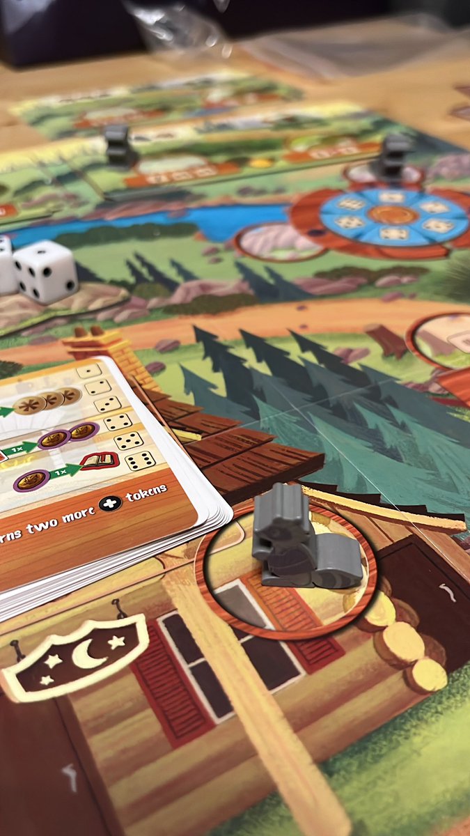 SchadenfreudeEx's tweet photo. Relaxing game of Creature comforts to bring home the autumnal feels! @kidstablebg https://t.co/v7cbDslEdh