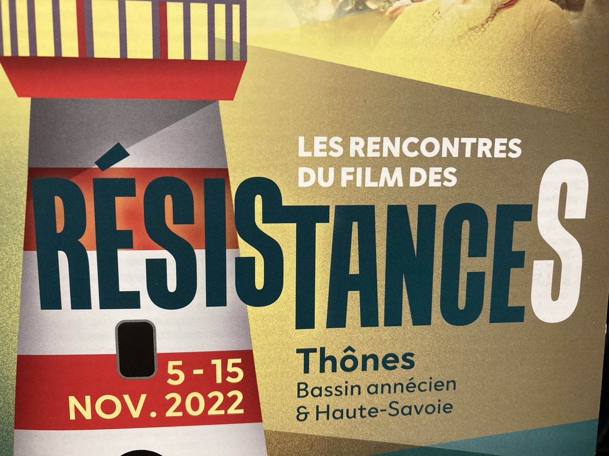 Ouverture du festival Résistances à Thônes avec #RepriseEnMain devant 150 spectateurs ! Chouette! ⁦<a href="/jour2fete/">Jour2Fête</a>⁩ #Haute-Savoie