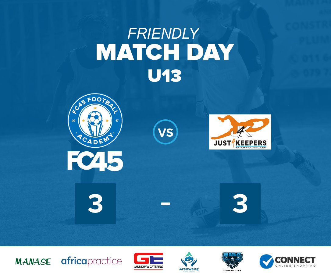 fc45academy's tweet photo. Results Update!! 
Very competitive fixtures our boys and girls had this morning and most excited that all the children competed and had fun. Positive performances and results from all our teams. Well played boys and girls and Thanks J4K for coming out to play. 
#wearefc45 #F45J4K https://t.co/8Z1euwYsN0
