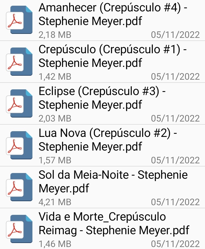 Marli2104's tweet photo. O livro de Twilight foi baixado com sucesso!
#Twilight #Crepúsculo #LuaNova #Eclipse  #Amanhecer #SolDaMeiaNoite #VidaeMorte #StephenieMeyer https://t.co/HvLcRFtqE9