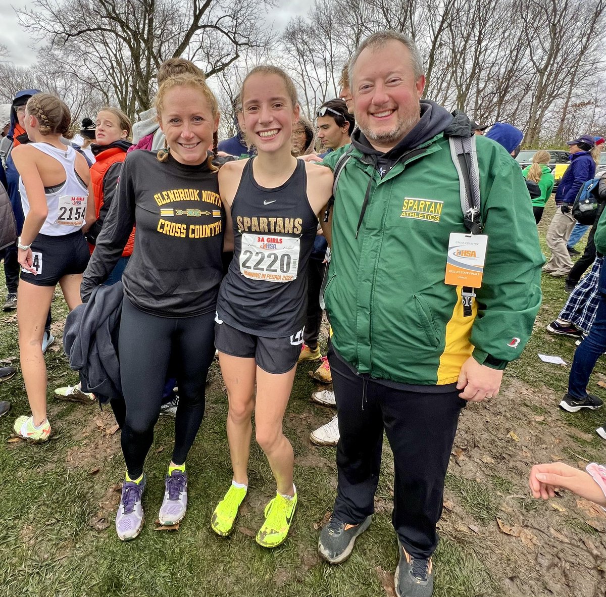 Juliet Frum with an unbelievable finish... 2nd place in state!!!!! <a href="/GBN_Athletics/">Glenbrook North High School Athletics</a>