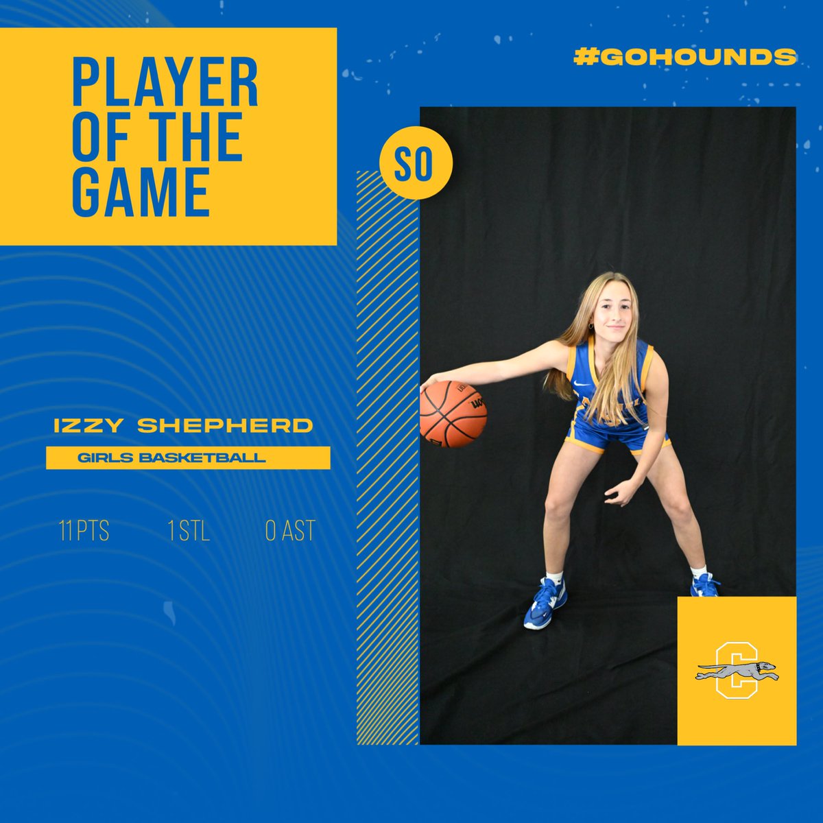 Runs in the family! Shepherd was lighting it up from 3! ⚡️