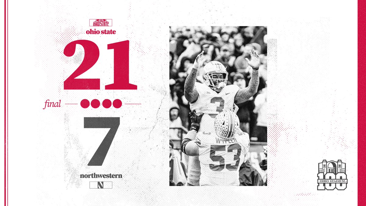 Final from Evanston.

#GoBucks