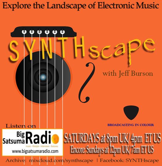 SYNTHscape with Jeff Burson (@synthscaperadio) on Twitter photo Listen Sat. Nov. 5 at 8pm UK ( 4pm ET US) . #SONGS by <a href="/violenteden/">Violent Eden</a> <a href="/ecpowellmusic/">Eric C. Powell Music | A new ESCAPE is coming!</a> @graflexmusic <a href="/KevinLux9/">Kevin Lux</a> @vogonpoetryband <a href="/denialwaitsband/">Denial Waits</a> @AGENCYVEE <a href="/AugerOfficial/">AUGER: For our NEXT SHOW Check out: WWW.AUGER.BAND</a> <a href="/coolmowee/">Coolmowee</a> <a href="/TheBruteMusic_/">The Brute</a> <a href="/Revelevermusic/">ReveLever</a> <a href="/BlakLightband/">BlakLight</a> Big Satsuma Radio : mixcloud.com/live/BigSatsum… Listen Sat. Nov. 5 at 8pm UK ( 4pm ET US) . #SONGS by <a href="/violenteden/">Violent Eden</a> <a href="/ecpowellmusic/">Eric C. Powell Music | A new ESCAPE is coming!</a> @graflexmusic <a href="/KevinLux9/">Kevin Lux</a> @vogonpoetryband <a href="/denialwaitsband/">Denial Waits</a> @AGENCYVEE <a href="/AugerOfficial/">AUGER: For our NEXT SHOW Check out: WWW.AUGER.BAND</a> <a href="/coolmowee/">Coolmowee</a> <a href="/TheBruteMusic_/">The Brute</a> <a href="/Revelevermusic/">ReveLever</a> <a href="/BlakLightband/">BlakLight</a> Big Satsuma Radio : mixcloud.com/live/BigSatsum…