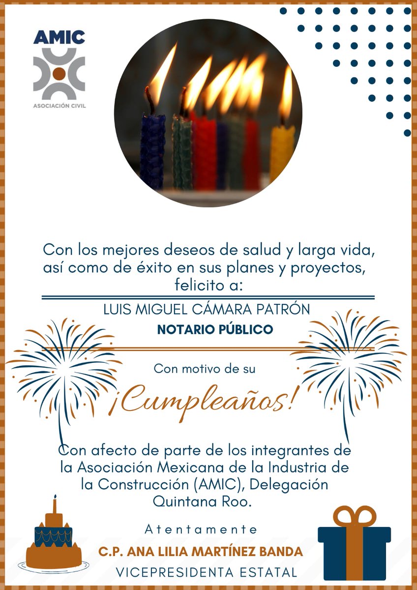 ¡Felicidades!