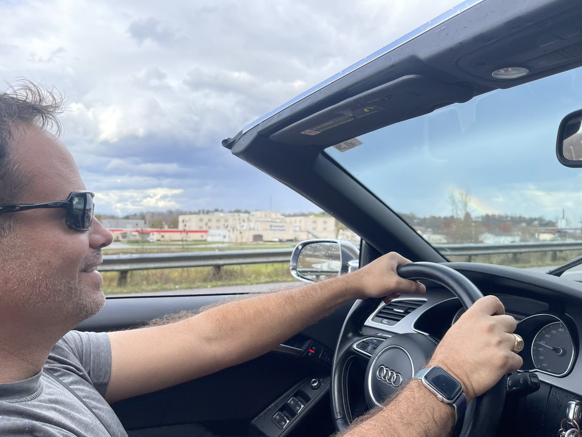 A rainbow over campus greets us for Dad’s Weekend! #ForeverOhio 

<a href="/ohiou/">Ohio University</a> <a href="/OHIOAlumni/">OHIO Alumni</a>