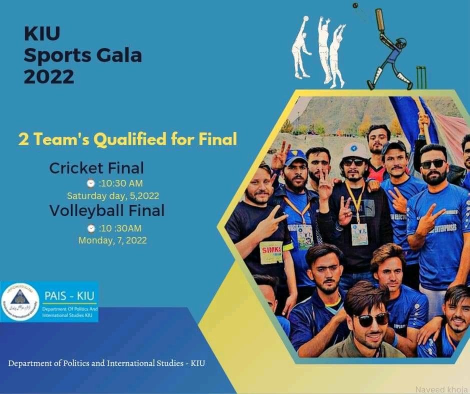 DPISKIU's tweet photo. Department Of Politics And International Studies KIU,  sports week karakarum international university Gilgit 2022.
#GilgitBaltistan https://t.co/h0tb6IL5x2