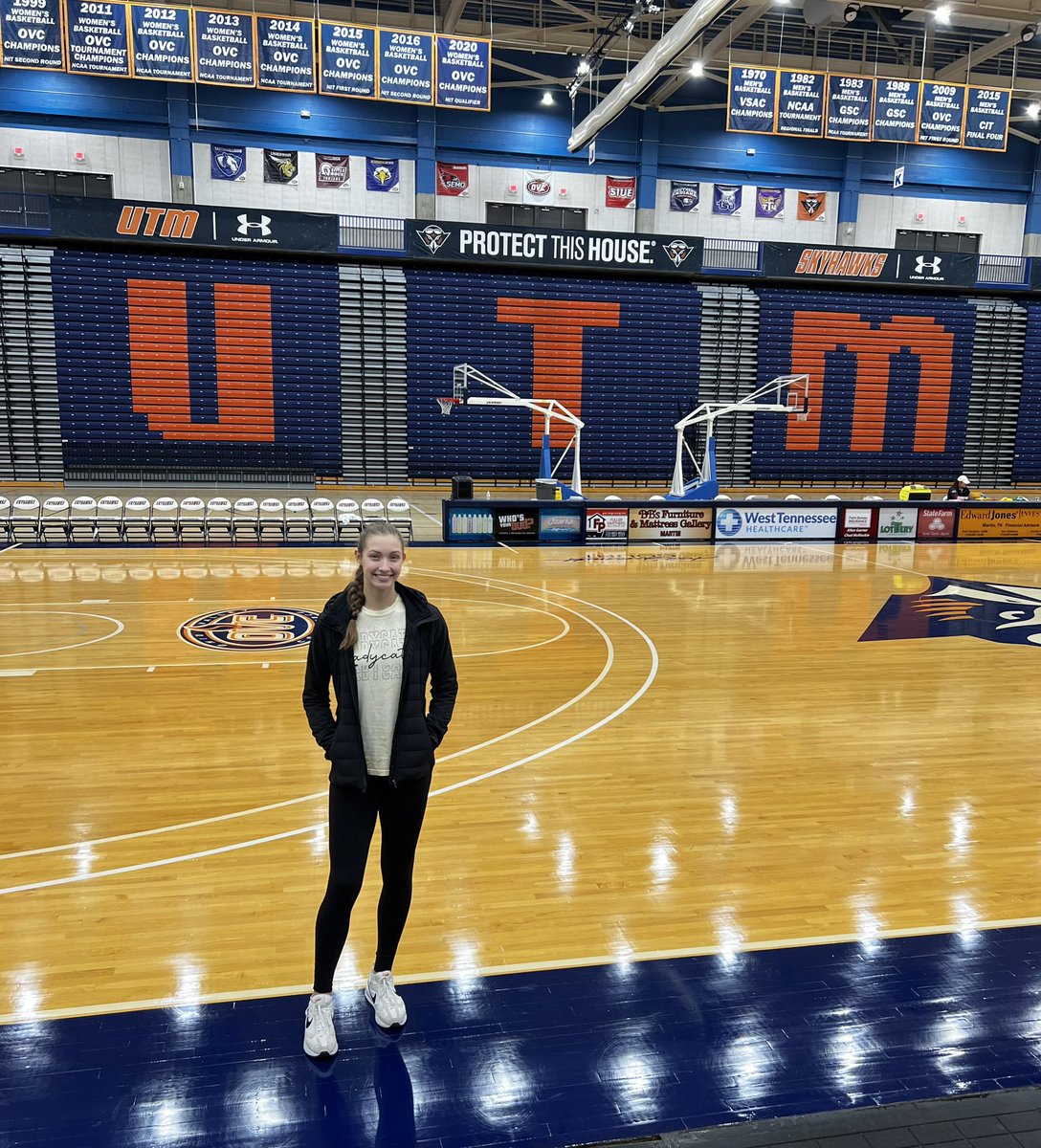 BlairBaugus's tweet photo. After a great talk with Coach McMillan today, I am blessed to receive an offer from @UTMartinWBB! Thank you for your confidence in me! @CoachG_UTM @maddiewaldrop https://t.co/CTE6wK1ZM8