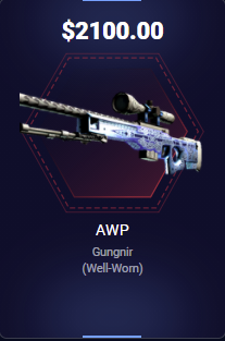 DaddyskinsCSGO's tweet photo. RT for AWP The Prince 🤴���

LIKE for AWP Gungnir 🥶👍 https://t.co/RXJSzKkVDQ