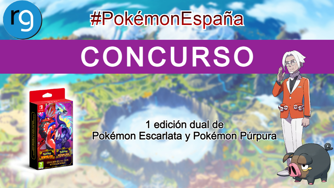 Sorteamos hoy una copia de la edición dual de Pokémon Escarlata y Púrpura. 
☑ Sigue a <a href="/revogamers/">Revogamers</a>.
☑ Haz RT a este tweet.  
☑ Escribe un tweet mencionándonos con #PokémonEspaña en el que menciones a un amigo con el que recorrerías Paldea.
Detalles en revogamers.net/noticias-w/con…
